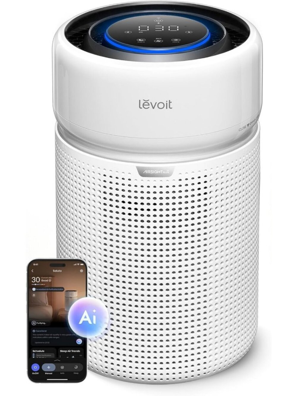 HEPA Air Purifier for Home & Bedroom, Allergen Defense, Quiet & Efficient